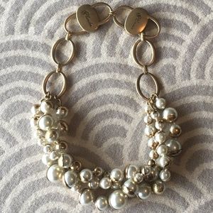 Pearl & Gold Necklace by Plunder